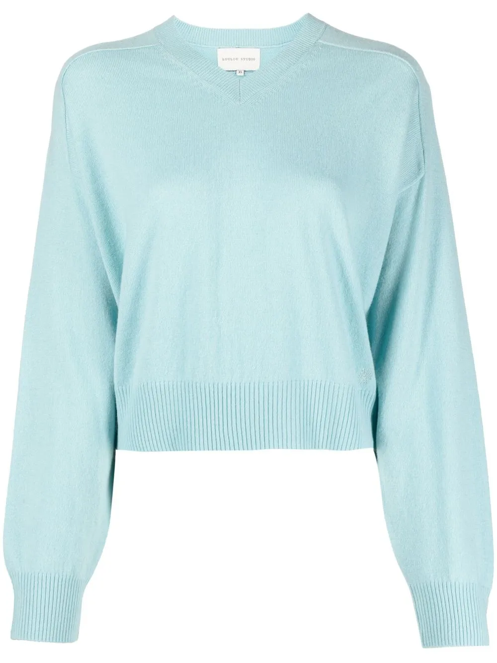 Кашемировый джемпер Emsalo с V-образным вырезом Loulou De Saison, синий
Кашемировый джемпер Emsalo с V-образным вырезом Loulou De Saison, синий