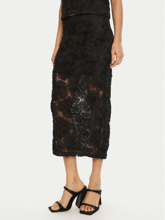 Юбка-карандаш regular fit 113615 Rotate, черный
Юбка-карандаш regular fit 113615 Rotate, черный