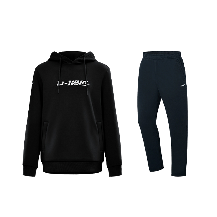 LINING Повседневная спортивная одежда унисекс черная
LINING Повседневная спортивная одежда унисекс черная