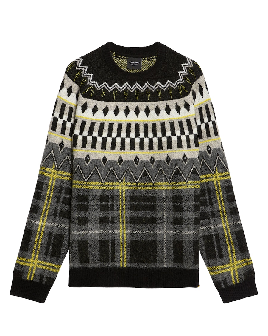 Свитер Lyle & Scott Fair Isle, черный
Свитер Lyle & Scott Fair Isle, черный