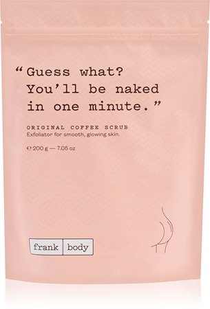 Кофейный скраб для тела Frank Body Original Coffee, 200 g
Кофейный скраб для тела Frank Body Original Coffee, 200 g