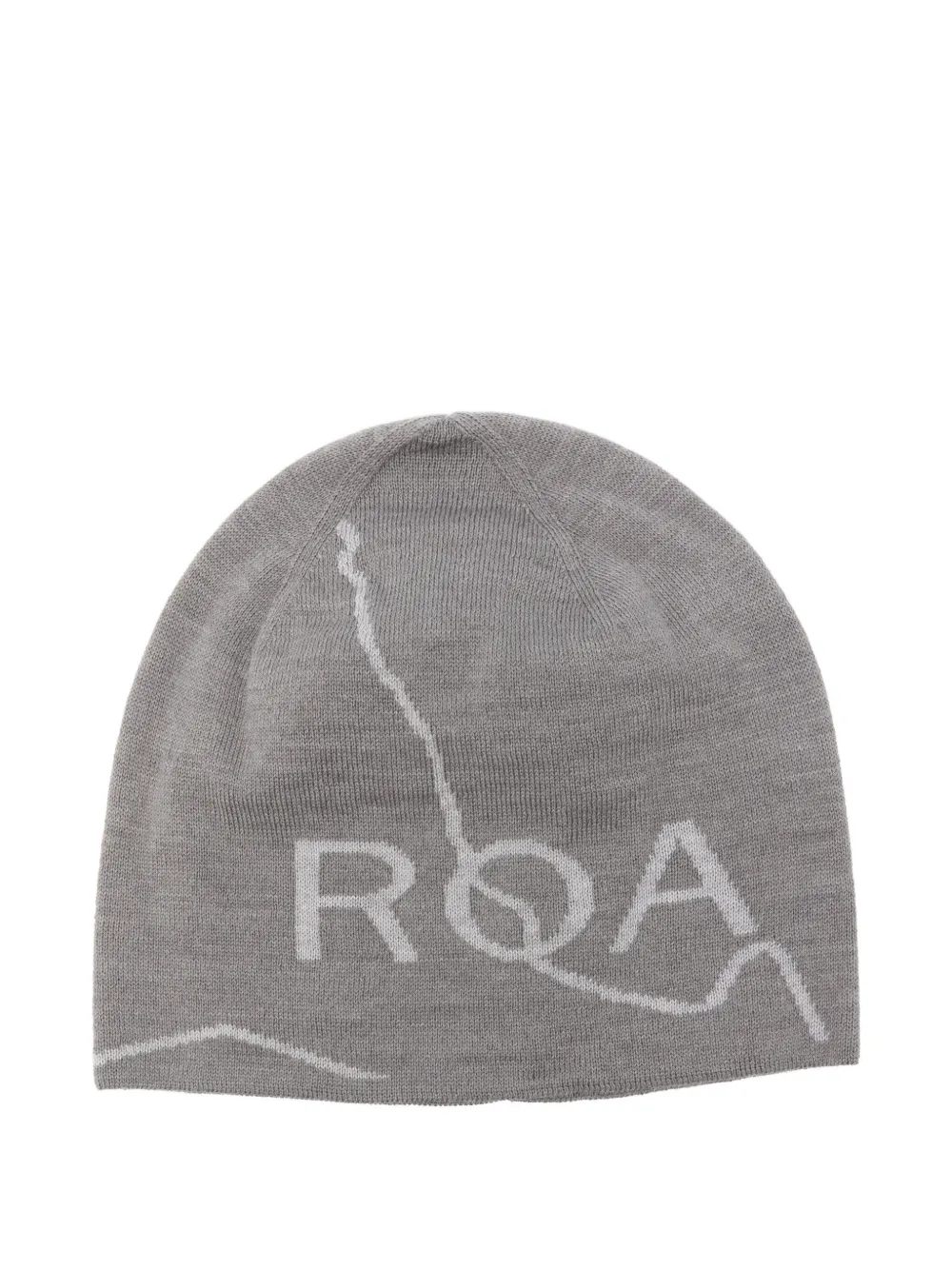 Шерстяная шапка бини с логотипом Roa, серый
Шерстяная шапка бини с логотипом Roa, серый