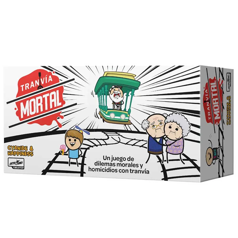 Детская настольная игра Asmodee Tranvia Mortal, мультиколор
Детская настольная игра Asmodee Tranvia Mortal, мультиколор