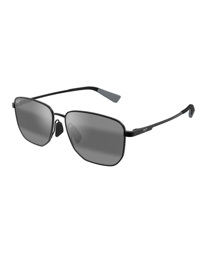 Матовые черные солнцезащитные очки с серыми линзами Maui Jim, черный
Матовые черные солнцезащитные очки с серыми линзами Maui Jim, черный