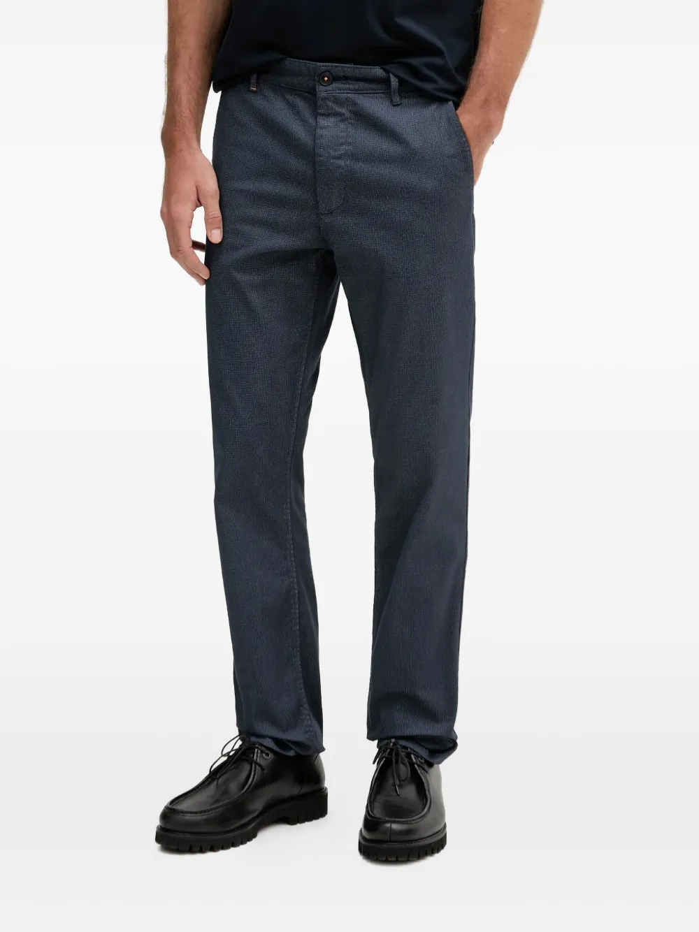 Брюки из стрейч-хлопка BOSS, синий
Брюки из стрейч-хлопка BOSS, синий