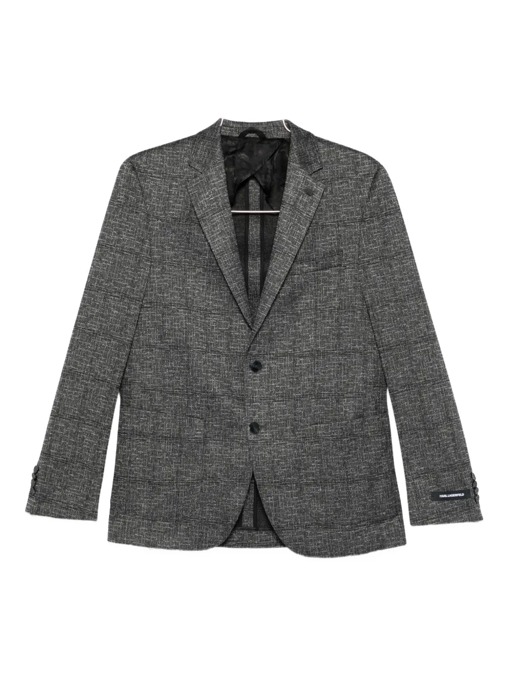 Текстурированный пиджак с двумя пуговицами KARL LAGERFELD, серый
Текстурированный пиджак с двумя пуговицами KARL LAGERFELD, серый