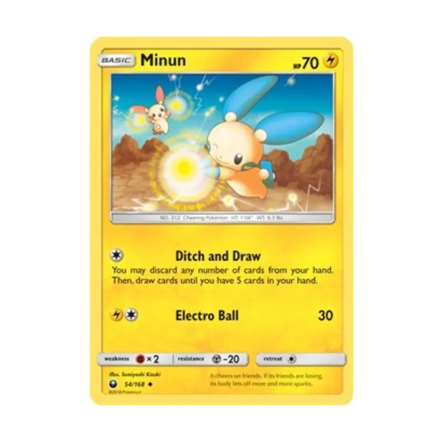 CCG Минун (Ю) #54, Pokemon - SM - Celestial Storm - Singles 
CCG Минун (Ю) #54, Pokemon - SM - Celestial Storm - Singles