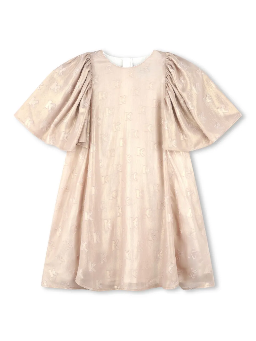 Платье с жаккардовым логотипом Kenzo Kids, золотой
Платье с жаккардовым логотипом Kenzo Kids, золотой