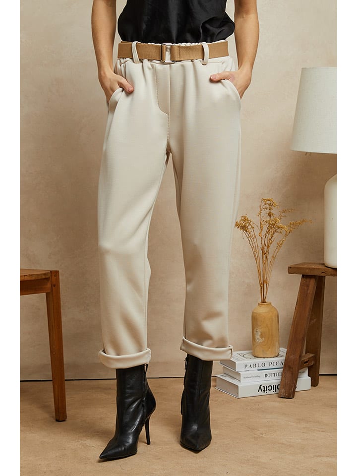 Тканевые брюки Plume, бежевый
Тканевые брюки Plume, бежевый