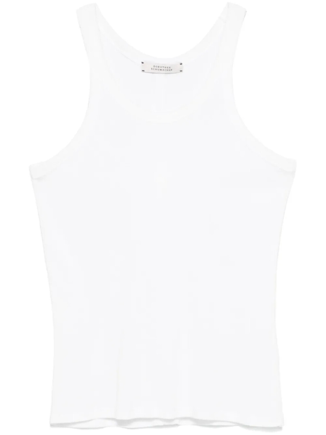 Dorothee Schumacher топ в рубчик, белый
Dorothee Schumacher топ в рубчик, белый