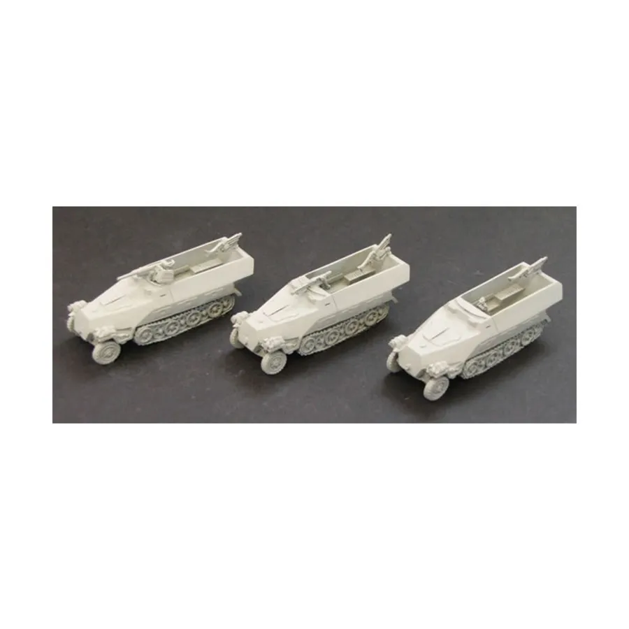 SdKfz 521/1-2 со вспомогательным вооружением, WWII Command Decision Miniatures - Germany - Artillery, AA's, AFV's, & AT's (15mm) (Old Glory)
SdKfz 521/1-2 со вспомогательным вооружением, WWII Command Decision Miniatures - Germany - Artillery, AA's, AFV's, & AT's (15mm) (Old Glory)