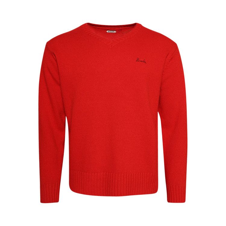 Свитер Bode Currant Sweater, Red
Свитер Bode Currant Sweater, Red