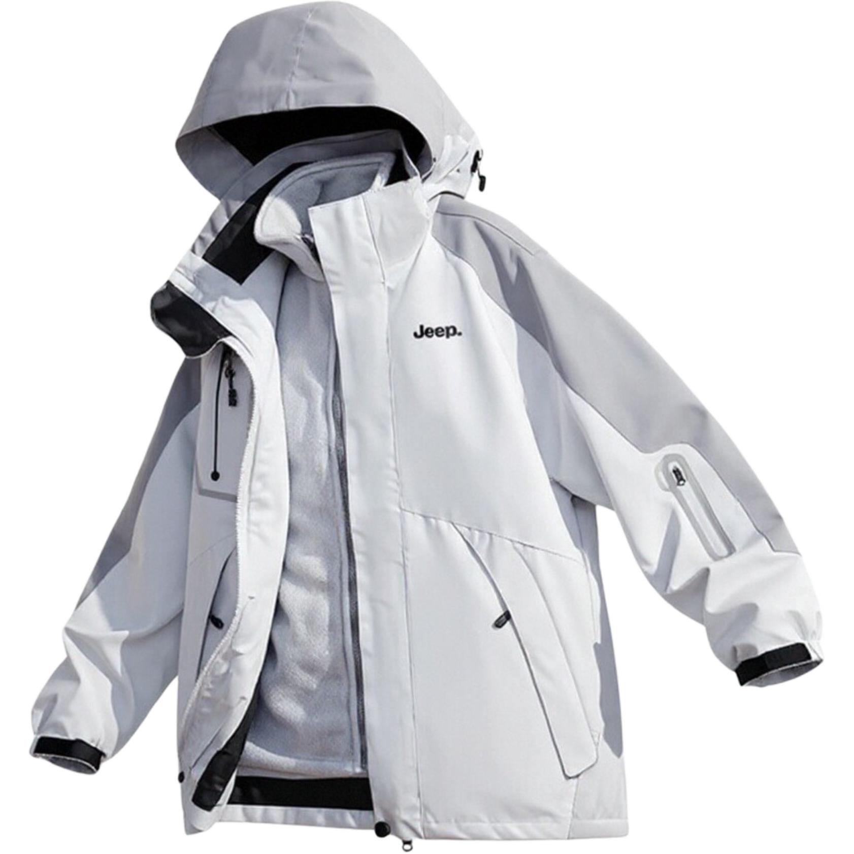 Jeep Куртка для осени и зимы унисекс, Silver Gray
Jeep Куртка для осени и зимы унисекс, Silver Gray
