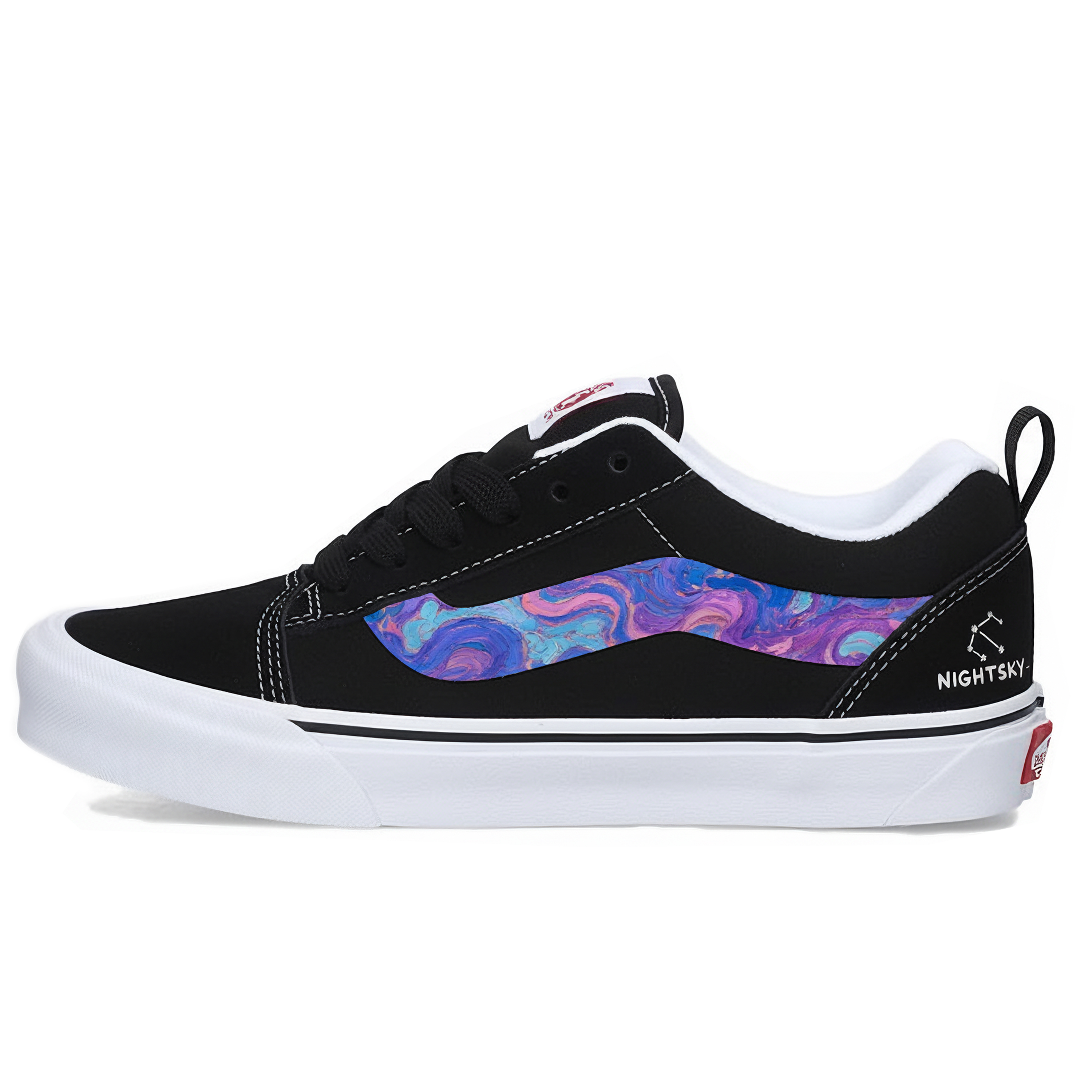 Vans Knu Skool устойчивые к истиранию низкие кроссовки для скейтбординга Unisex Black
Vans Knu Skool устойчивые к истиранию низкие кроссовки для скейтбординга Unisex Black