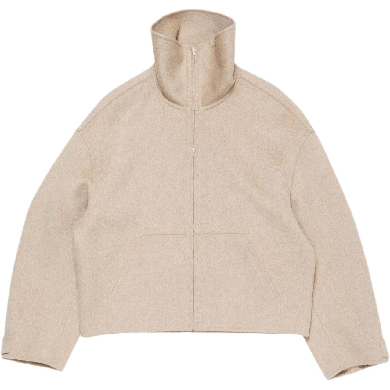 Acne Studios Короткая куртка с высоким воротником, Oat 
Acne Studios Короткая куртка с высоким воротником, Oat