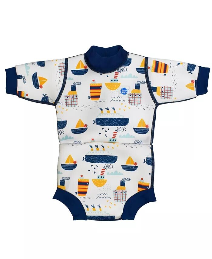 Гидрокостюм Happy Nappy для маленьких мальчиков с подгузником для плавания Splash About
Гидрокостюм Happy Nappy для маленьких мальчиков с подгузником для плавания Splash About