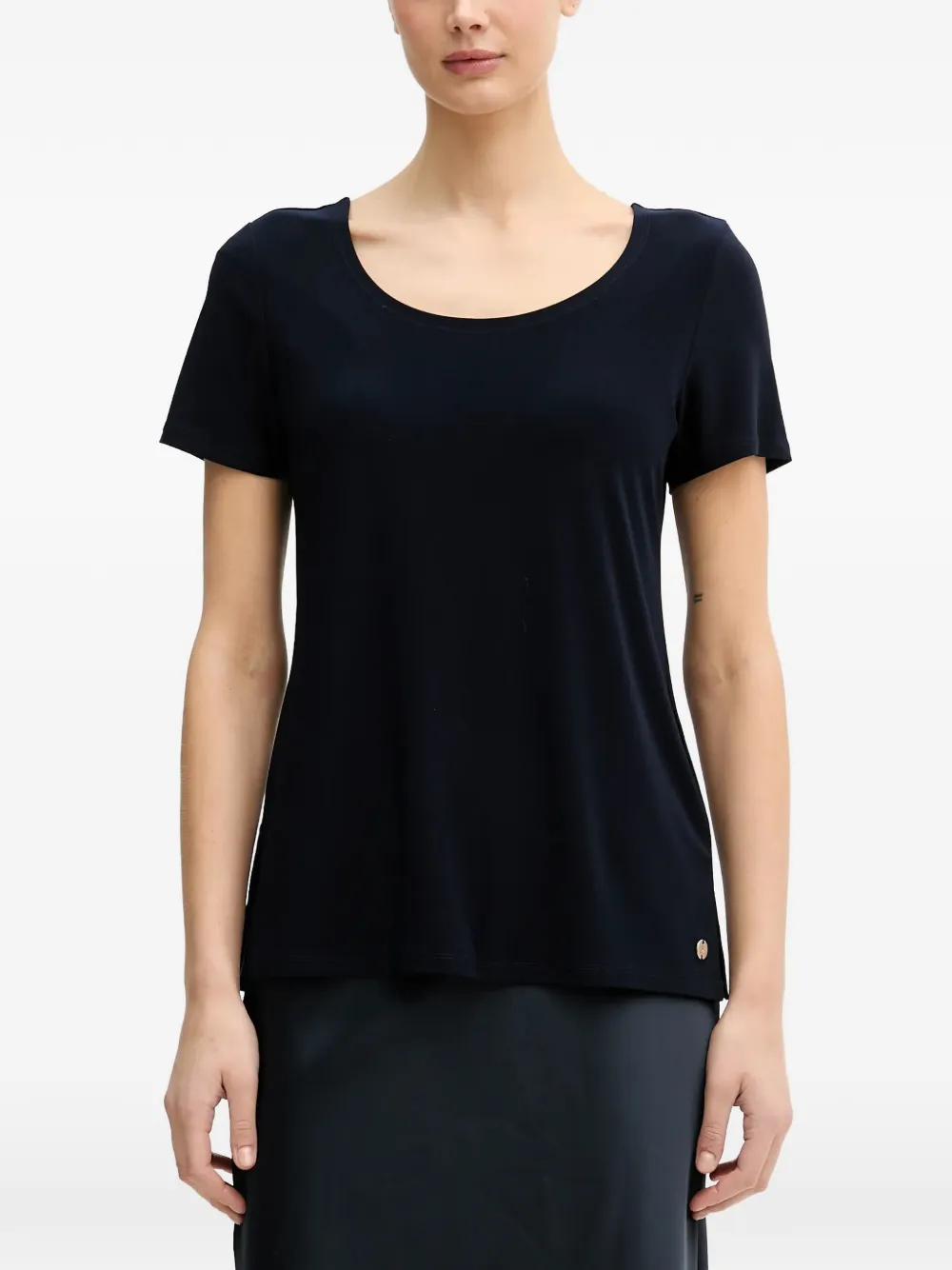 Топ с короткими рукавами на пуговицах Joseph Ribkoff, синий
Топ с короткими рукавами на пуговицах Joseph Ribkoff, синий