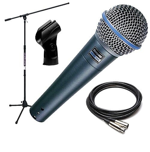 Динамический вокальный микрофон Shure BETA 58A Handheld Supercardioid Dynamic Microphone
Динамический вокальный микрофон Shure BETA 58A Handheld Supercardioid Dynamic Microphone