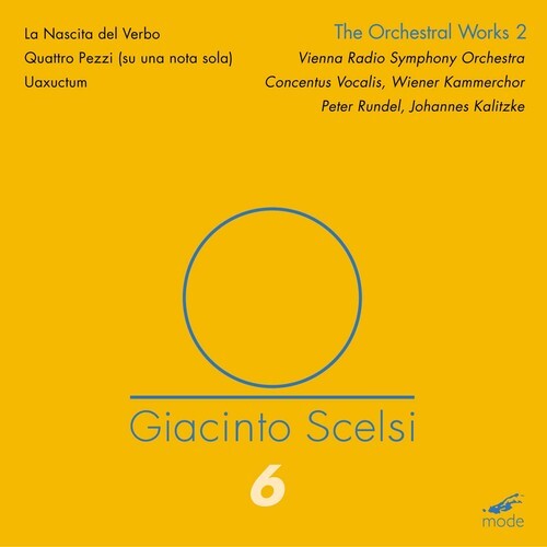 CD диск Scelsi / Concentus Vocalis / Rundel / Kalitzke: Orchestral Works 2: La Nascita Del Verbo
CD диск Scelsi / Concentus Vocalis / Rundel / Kalitzke: Orchestral Works 2: La Nascita Del Verbo