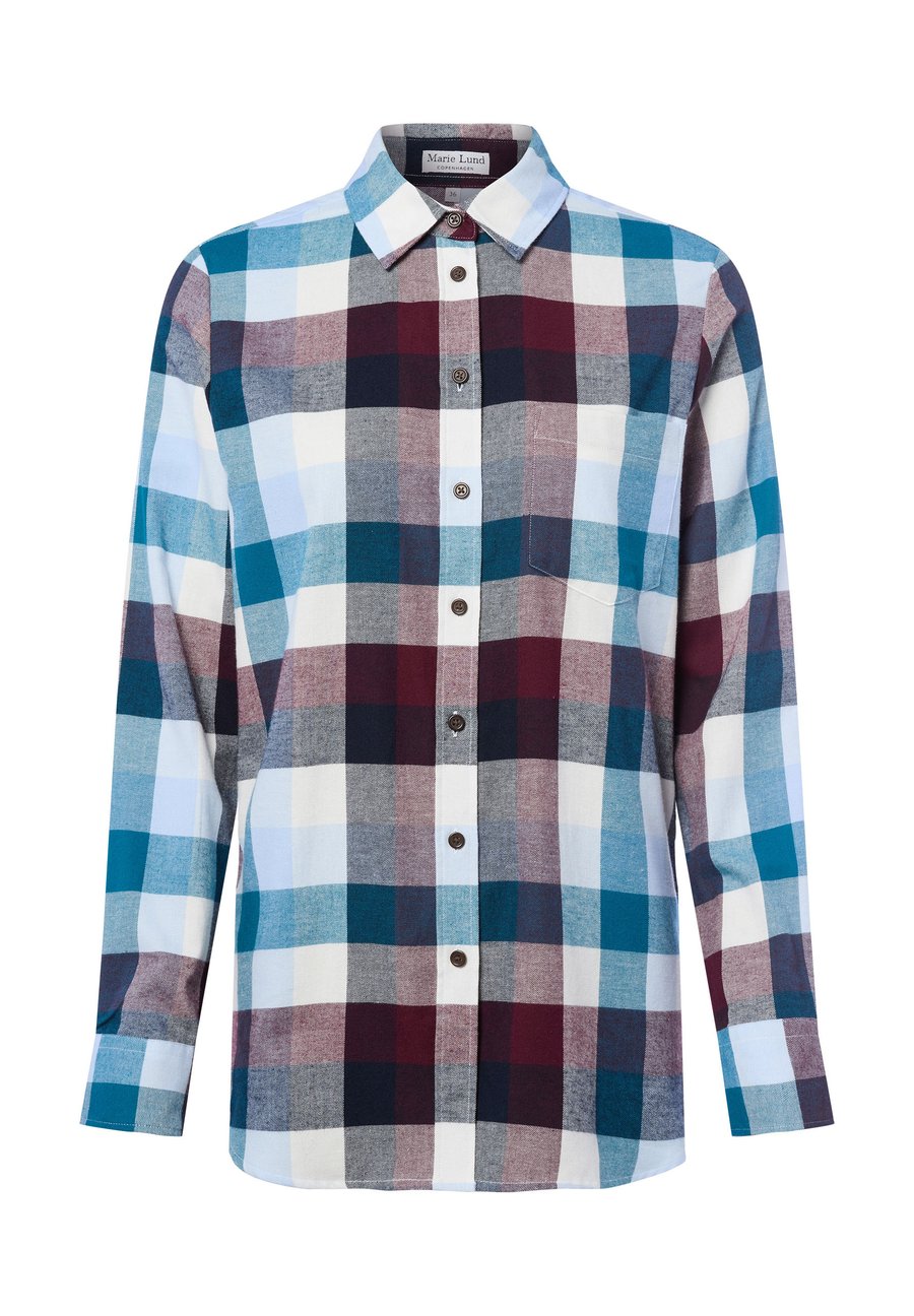 Блуза Marie Lund Button-down blouse, Hellblau/Bordeaux/Light Blue
Блуза Marie Lund Button-down blouse, Hellblau/Bordeaux/Light Blue