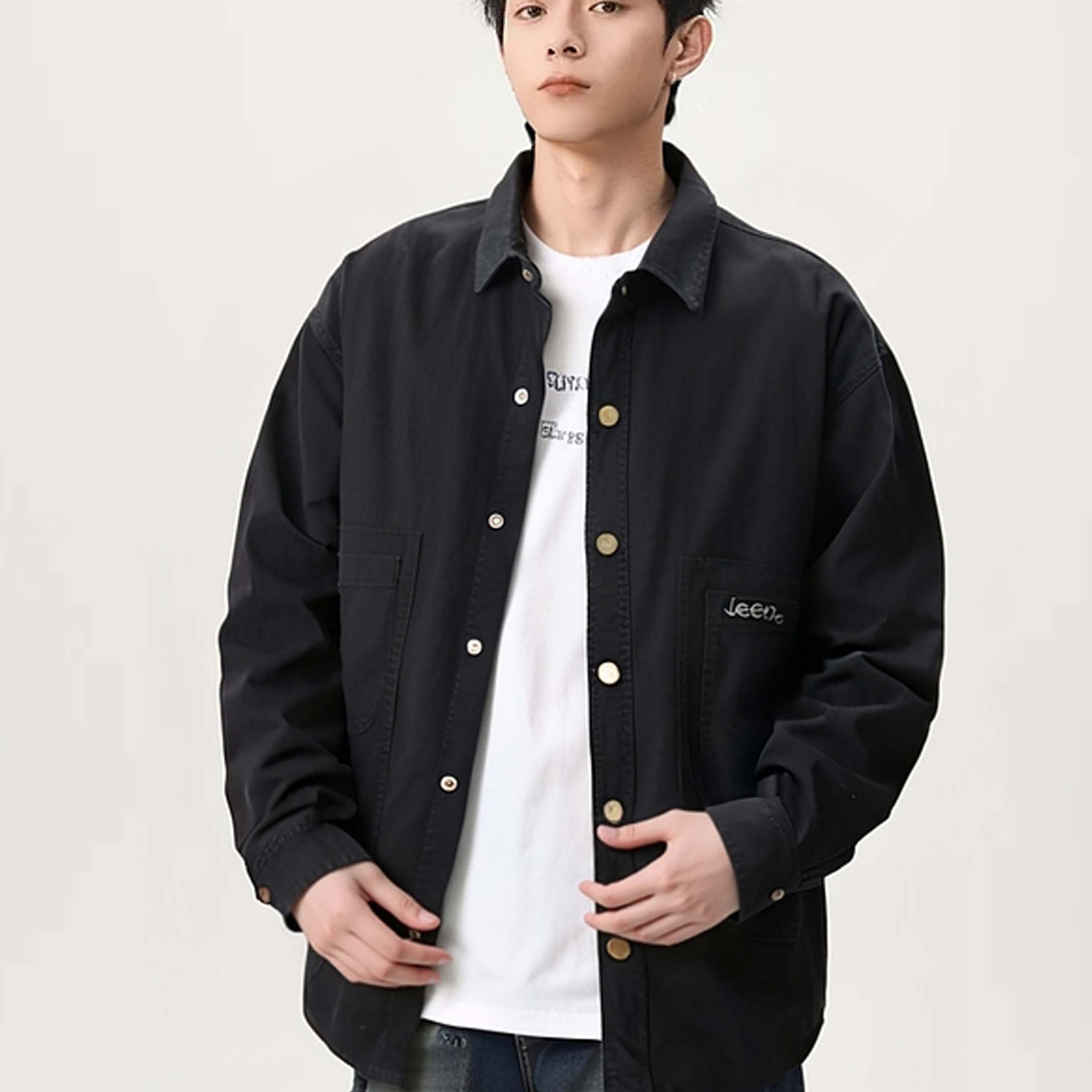 Рубашка Unisex Lapel Thin Others Jeep, army зеленый
Рубашка Unisex Lapel Thin Others Jeep, army зеленый