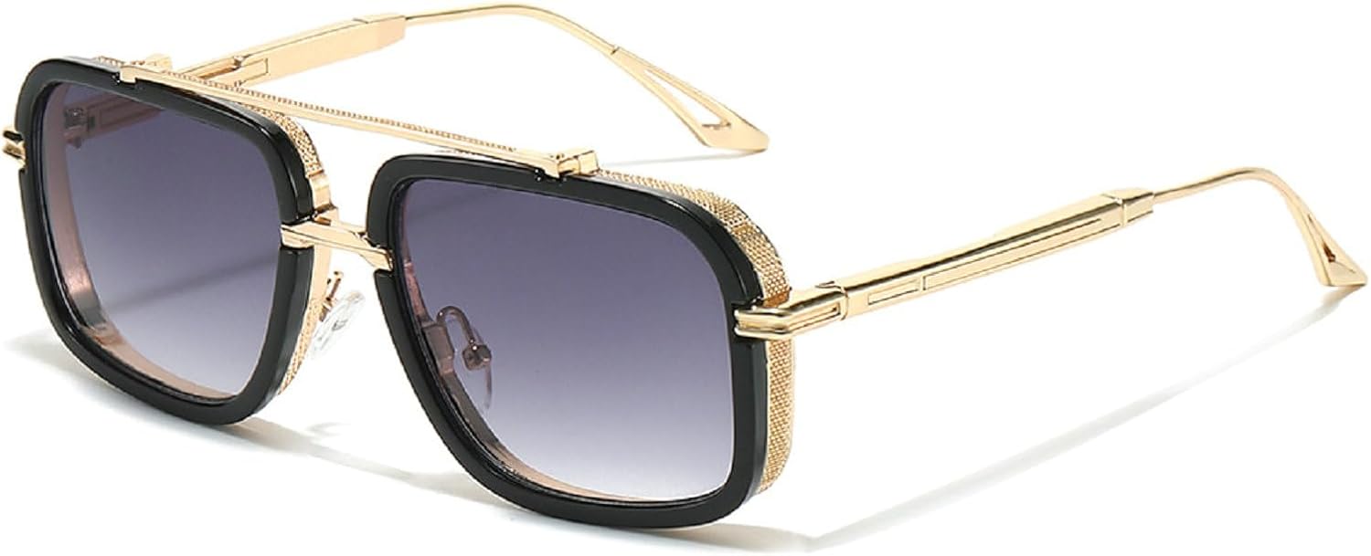 Модные квадратные солнцезащитные очки для женщин 2025 года, роскошные винтажные панк-очки в металлической оправе, очки-пилот с двойной дужкой, солнцезащитные очки UV400 mincl, C4
Модные квадратные солнцезащитные очки для женщин 2025 года, роскошные винтажные панк-очки в металлической оправе, очки-пилот с двойной дужкой, солнцезащитные очки UV400 mincl, C4