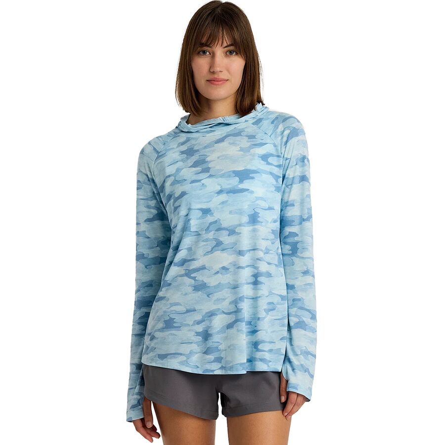 Толстовка Free Fly Lightweight II Free Fly, Seasmoke Camo - Surf Blue
Толстовка Free Fly Lightweight II Free Fly, Seasmoke Camo - Surf Blue