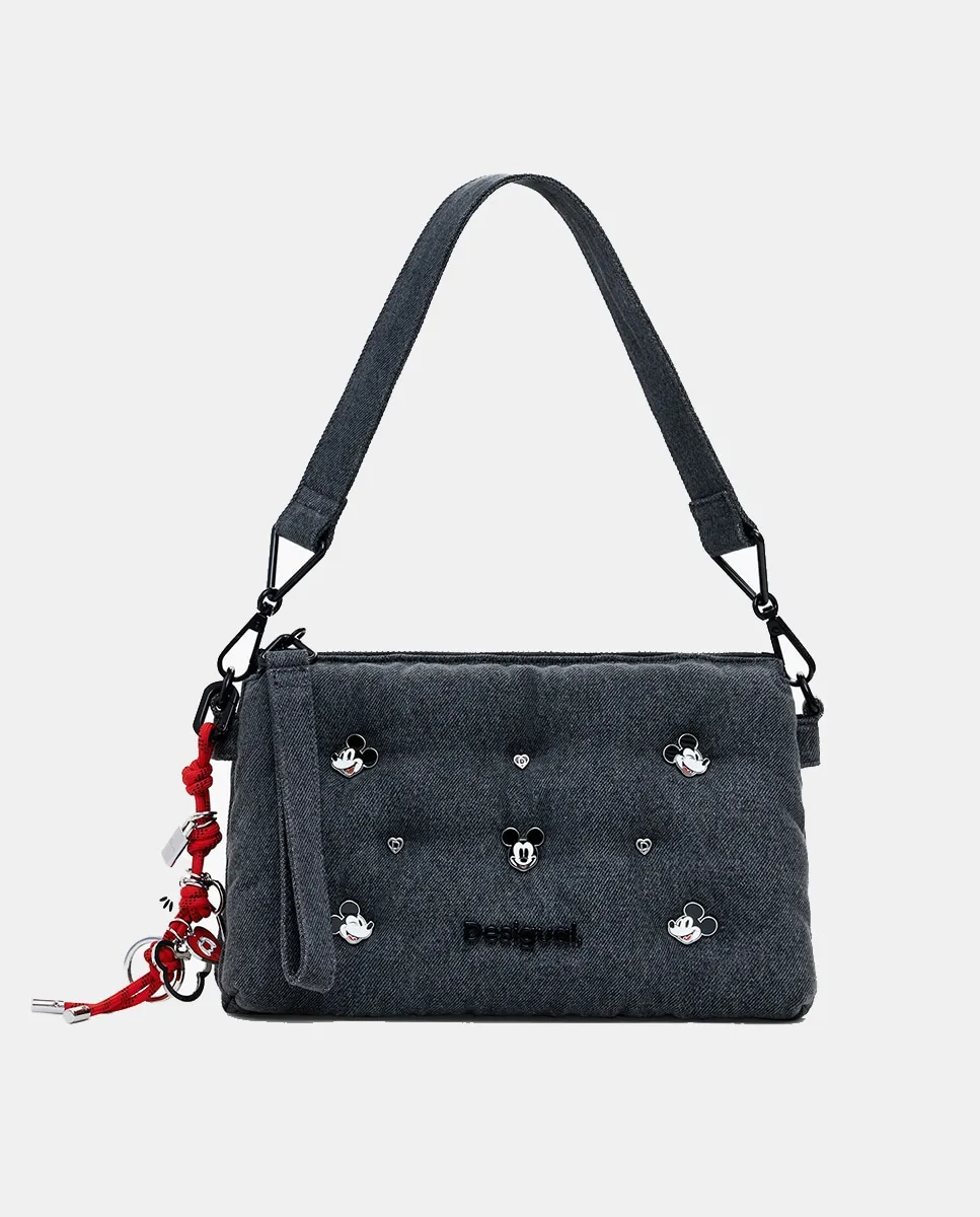Сумка на плечо из денима с Микки среднего размера Desigual, темно-серый
Сумка на плечо из денима с Микки среднего размера Desigual, темно-серый