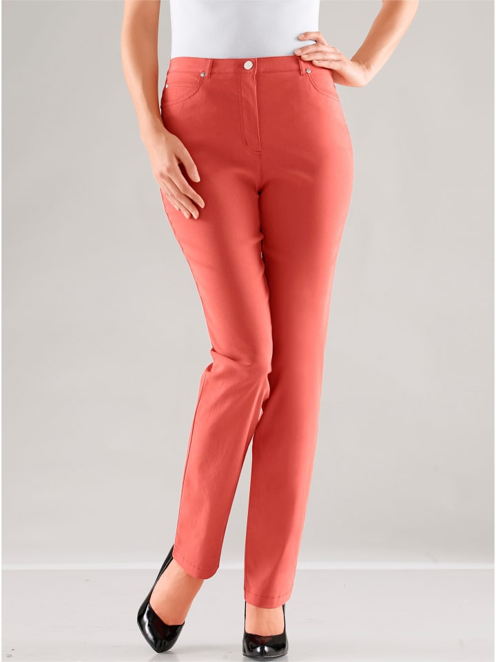 Брюки с пятью карманами цвета лобстер Stehmann
Брюки с пятью карманами цвета лобстер Stehmann