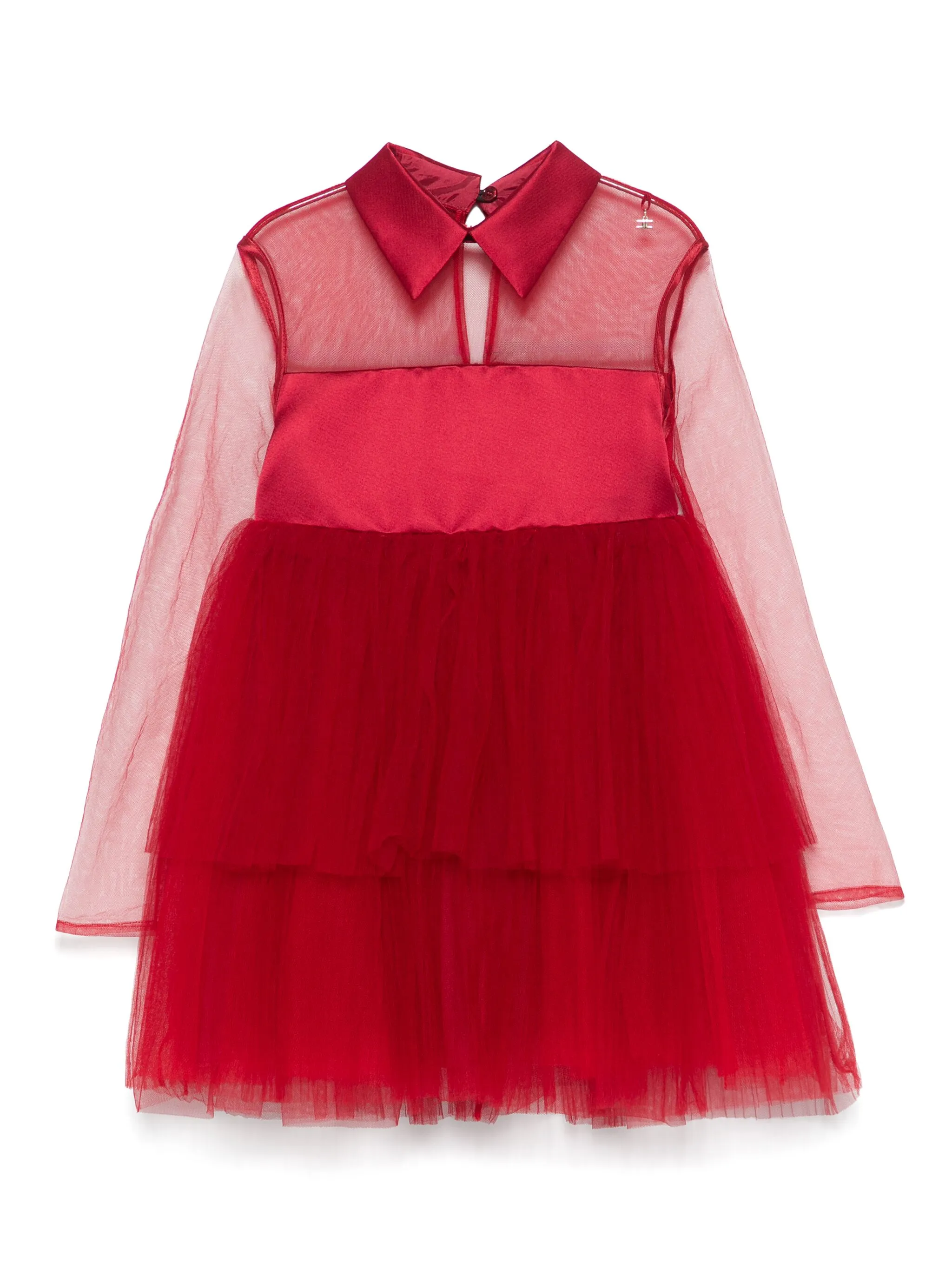 Платье из тюля Elisabetta Franchi La Mia Bambina, красный
Платье из тюля Elisabetta Franchi La Mia Bambina, красный