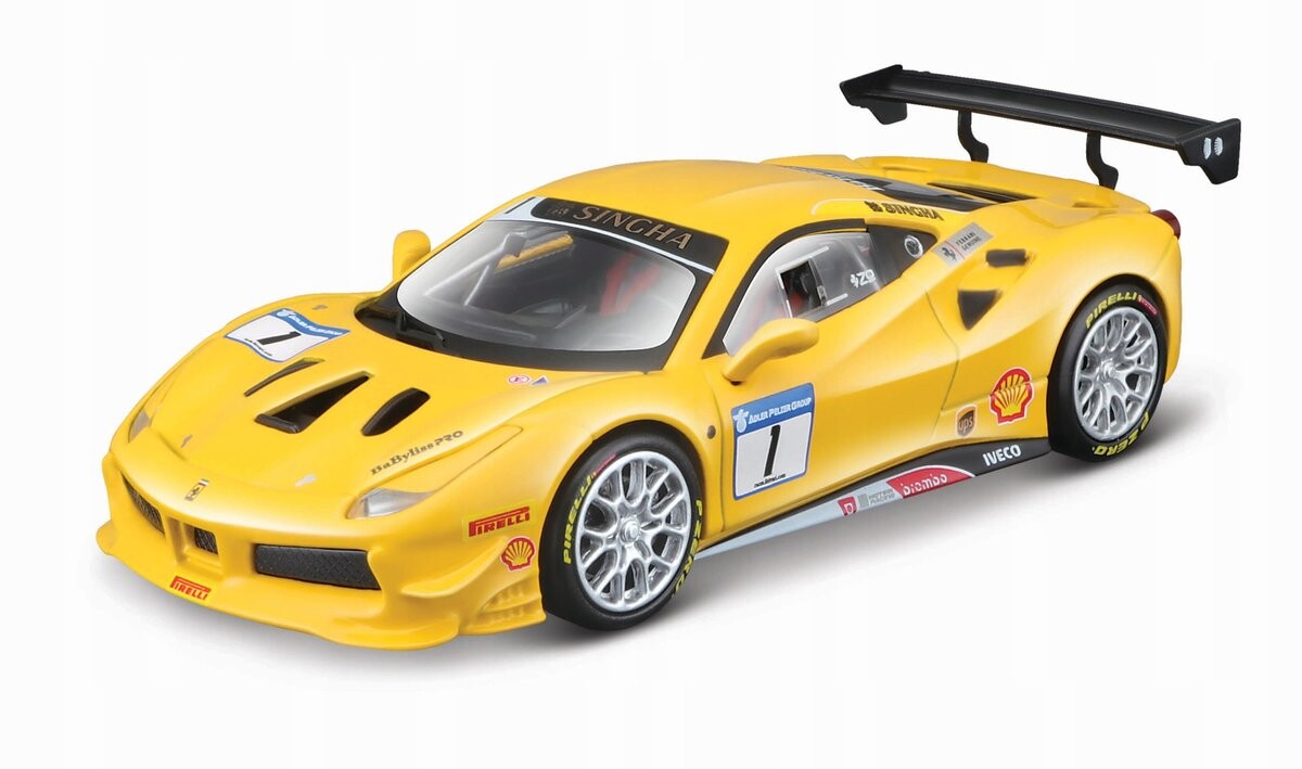 FERRARI 488 Challenge 2017 #1 1:43 Ббураго 36306 Bburago
FERRARI 488 Challenge 2017 #1 1:43 Ббураго 36306 Bburago