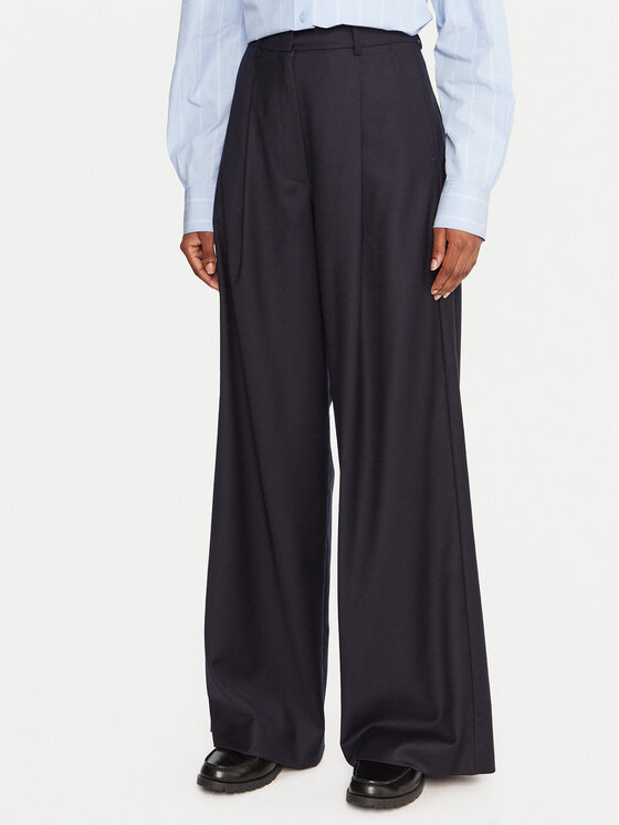 Брюки wide leg Globale 2525136162 Weekend Max Mara, синий
Брюки wide leg Globale 2525136162 Weekend Max Mara, синий