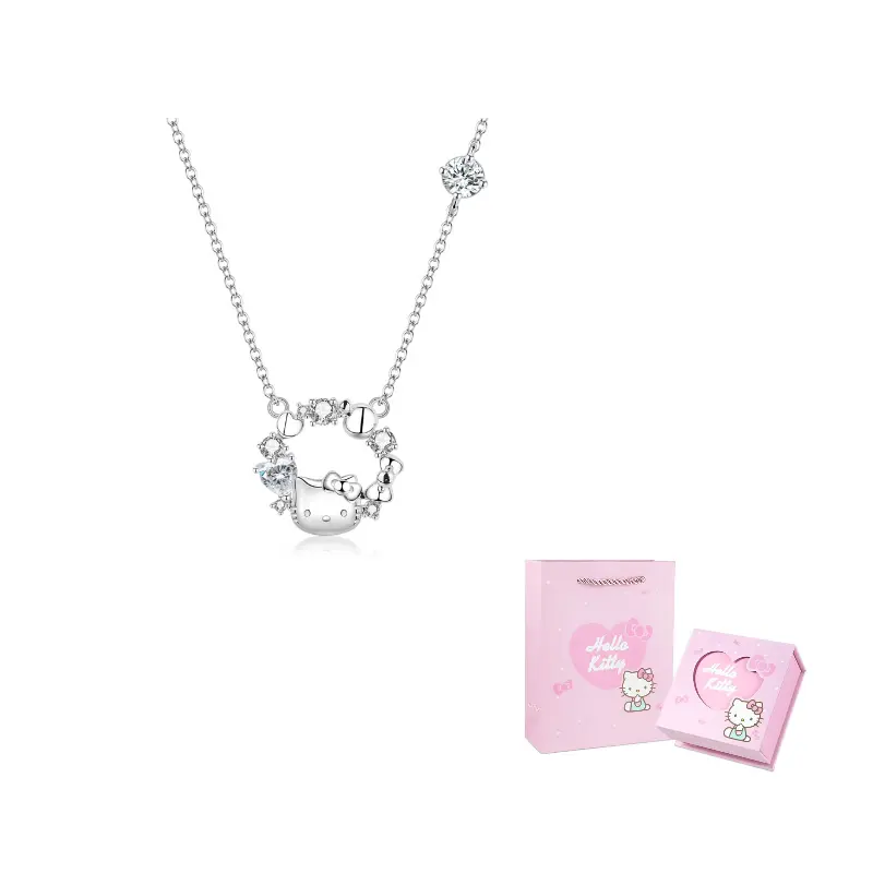 Hello Kitty Zircon Necklaces Women's Sanrio, hello kitty necklace
Hello Kitty Zircon Necklaces Women's Sanrio, hello kitty necklace