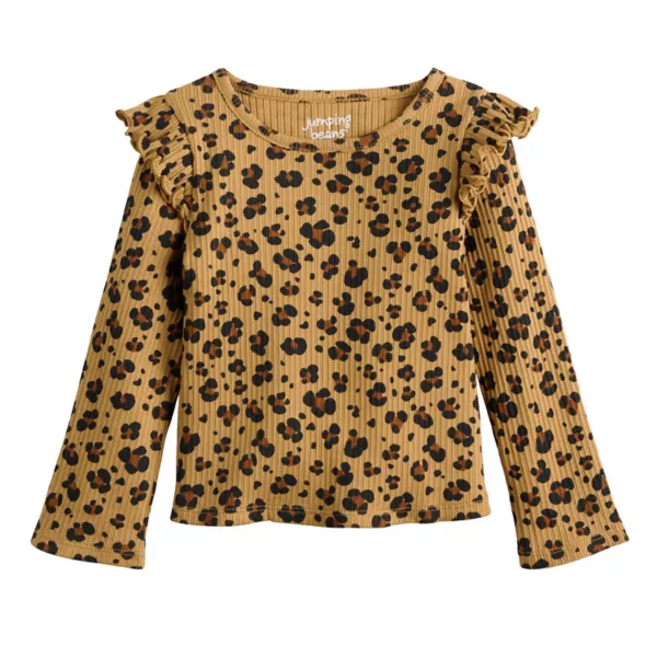 Детский топ с ребристыми рукавами-крылышками для девочек 4-20 Jumping Beans, цвет cheetah spot brown
Детский топ с ребристыми рукавами-крылышками для девочек 4-20 Jumping Beans, цвет cheetah spot brown