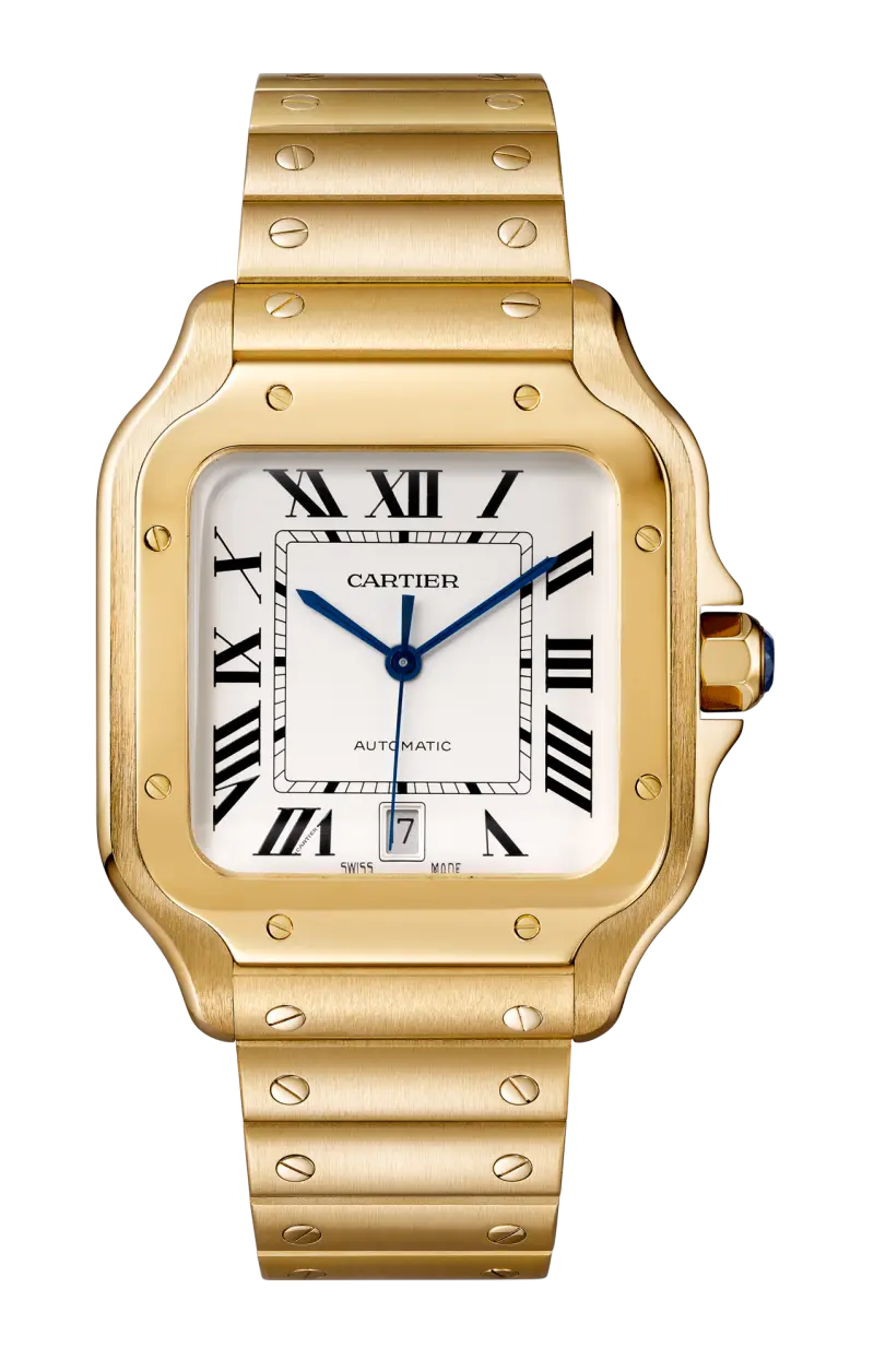 Santos de cartier, большая модель, желтое золото, автоматический механизм - wgsa0042 CARTIER
Santos de cartier, большая модель, желтое золото, автоматический механизм - wgsa0042 CARTIER