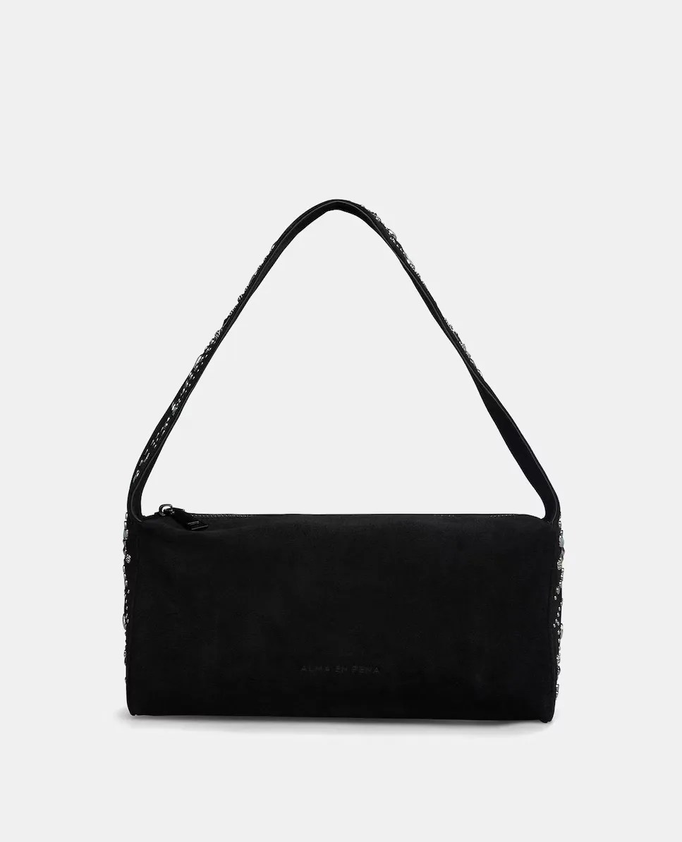 Сумка на плечо в стиле багет с ручкой с заклепками Alma en Pena, чёрный, Черный, Сумка на плечо в стиле багет с ручкой с заклепками Alma en Pena, чёрный
Сумка на плечо в стиле багет с ручкой с заклепками Alma en Pena, чёрный, Черный, Сумка на плечо в стиле багет с ручкой с заклепками Alma en Pena, чёрный