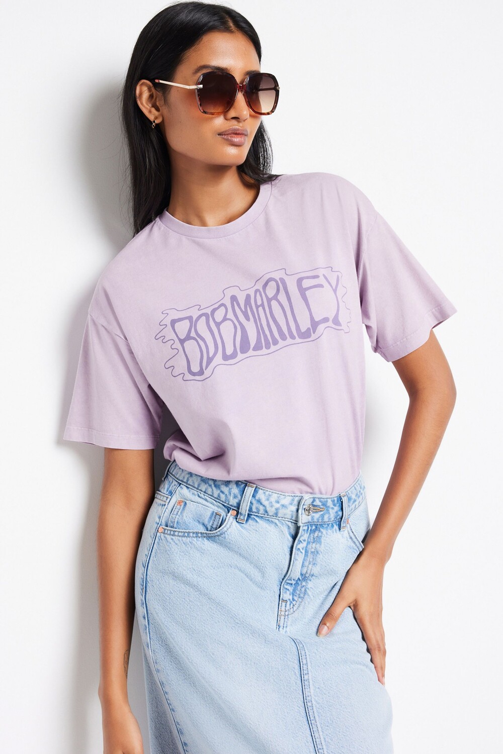 Футболка с изображением группы Bob Marley License Next, фиолетовый
Футболка с изображением группы Bob Marley License Next, фиолетовый