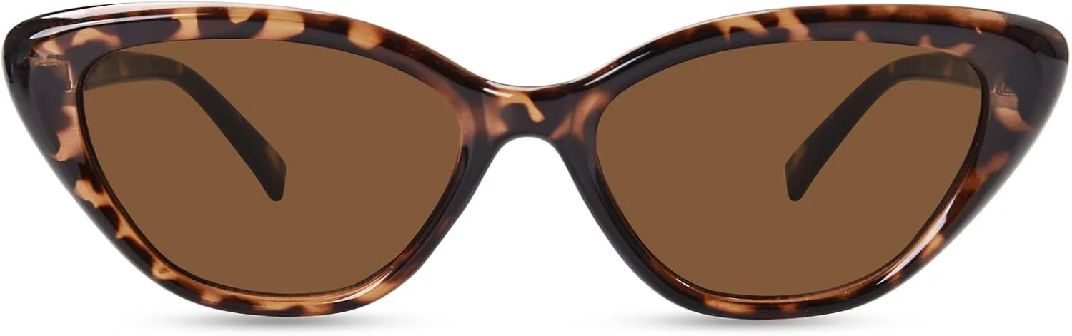 Солнцезащитные очки OPTOFENDY «Кошачий глаз» для женщин, винтажные ретро-очки в узкой оправе «Кошачий глаз», модные солнцезащитные очки, OP6913, Tortoise
Солнцезащитные очки OPTOFENDY «Кошачий глаз» для женщин, винтажные ретро-очки в узкой оправе «Кошачий глаз», модные солнцезащитные очки, OP6913, Tortoise