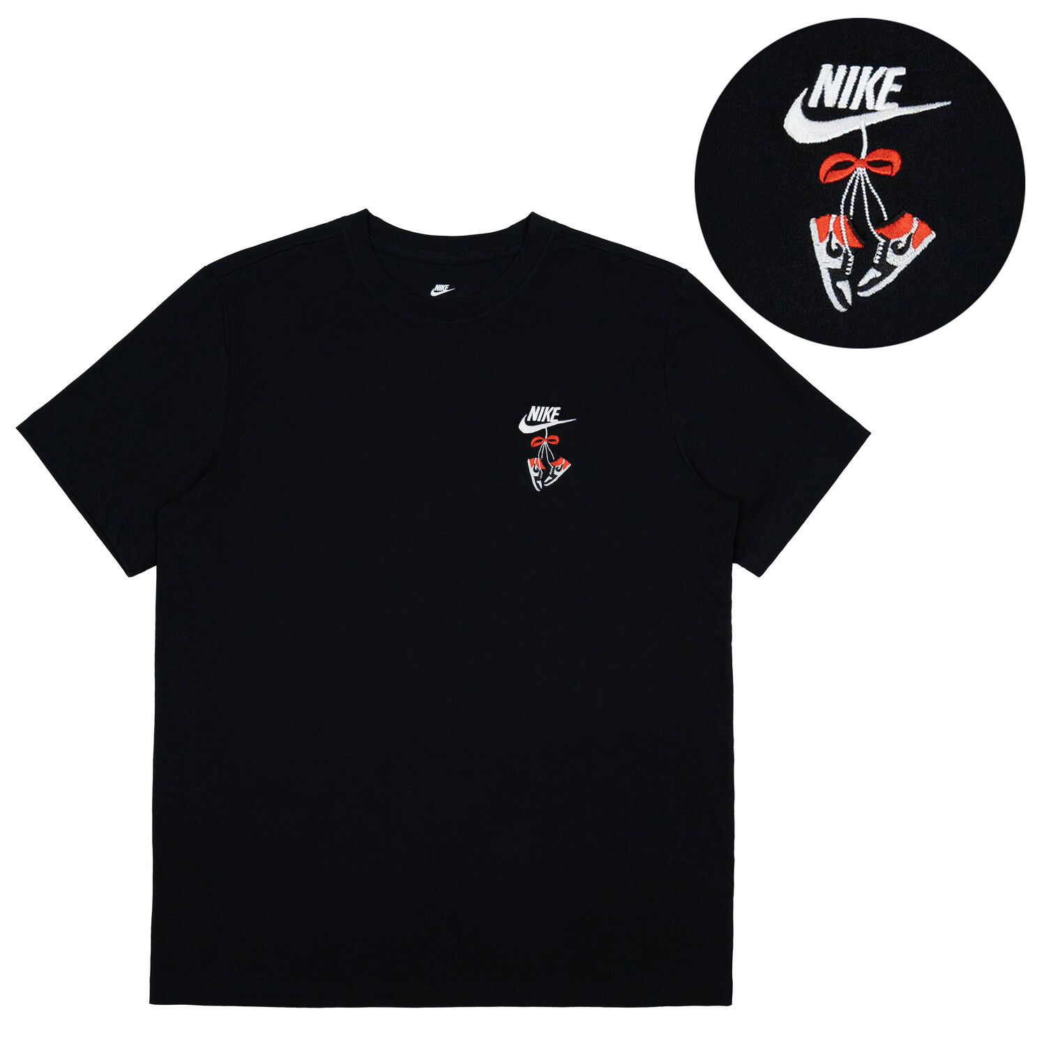 Футболка унисекс черная Nike, черный
Футболка унисекс черная Nike, черный