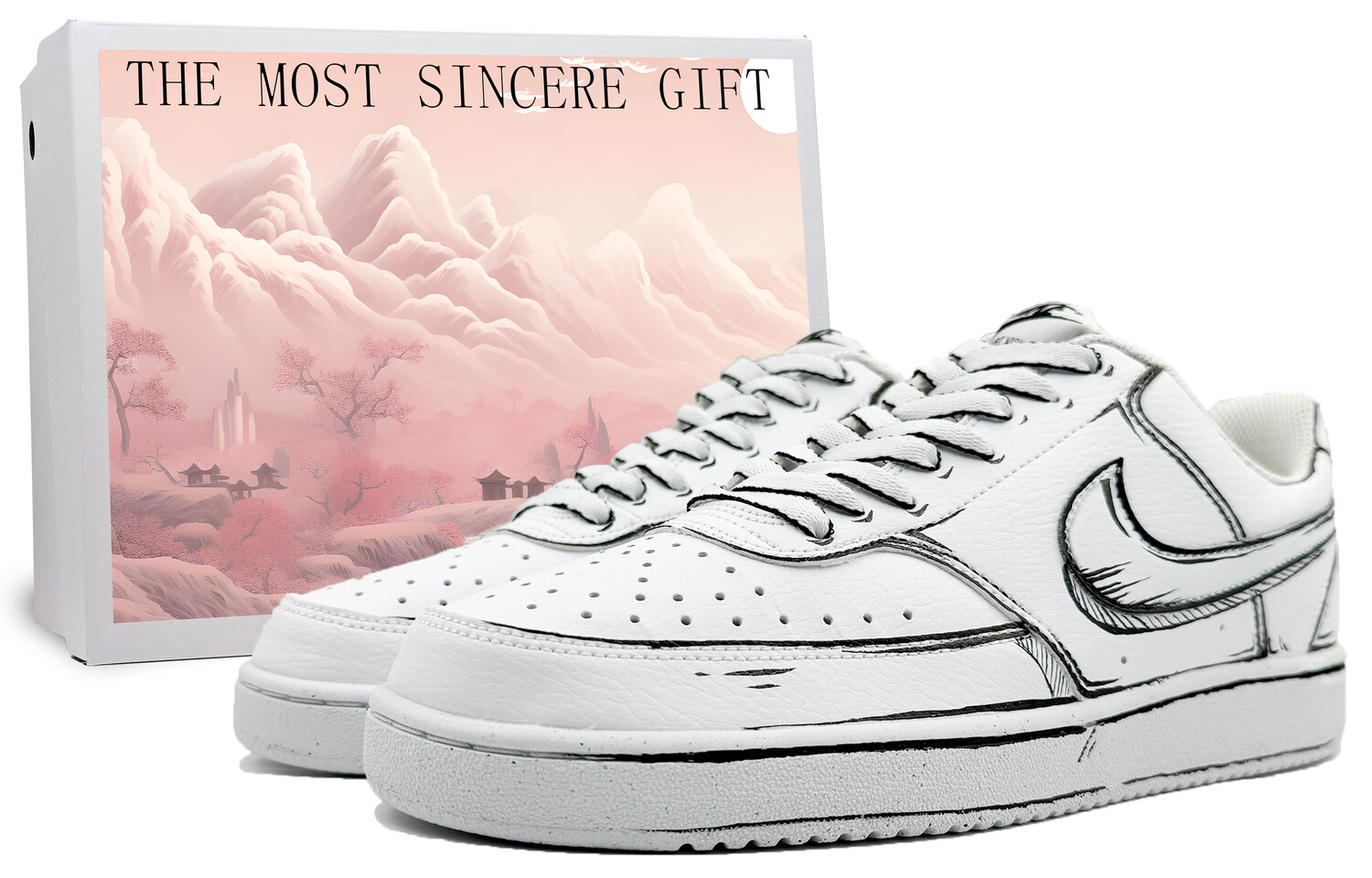 Кроссовки Nike Court Vision 1 Skateboarding Shoes Men Low-top White/Black, белый/черный
Кроссовки Nike Court Vision 1 Skateboarding Shoes Men Low-top White/Black, белый/черный