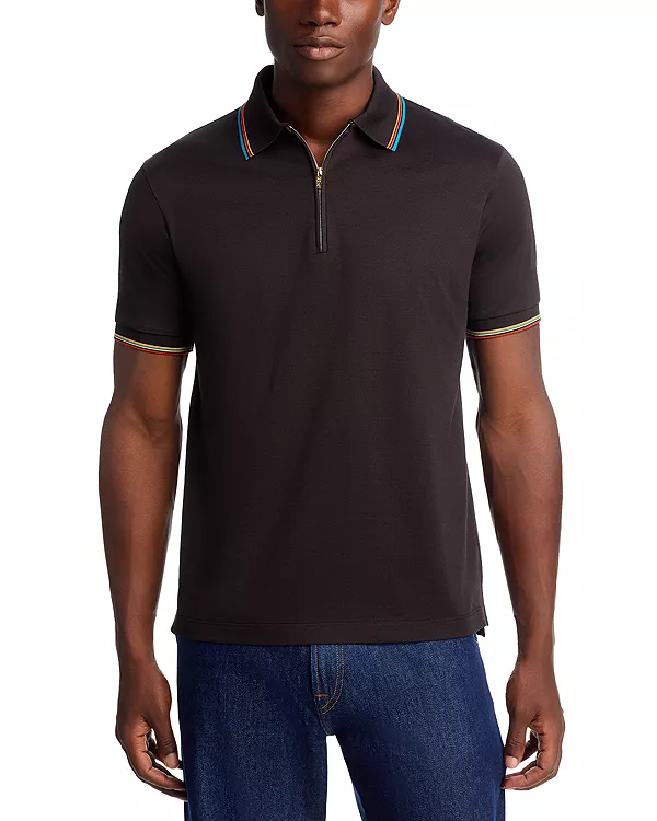 Поло с полосатым рисунком Paul Smith, коричневый
Поло с полосатым рисунком Paul Smith, коричневый