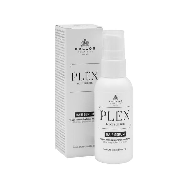 Сыворотка для ухода за волосами с комплексом растительных масел, 50 мл Kallos Plex bond builder
Сыворотка для ухода за волосами с комплексом растительных масел, 50 мл Kallos Plex bond builder