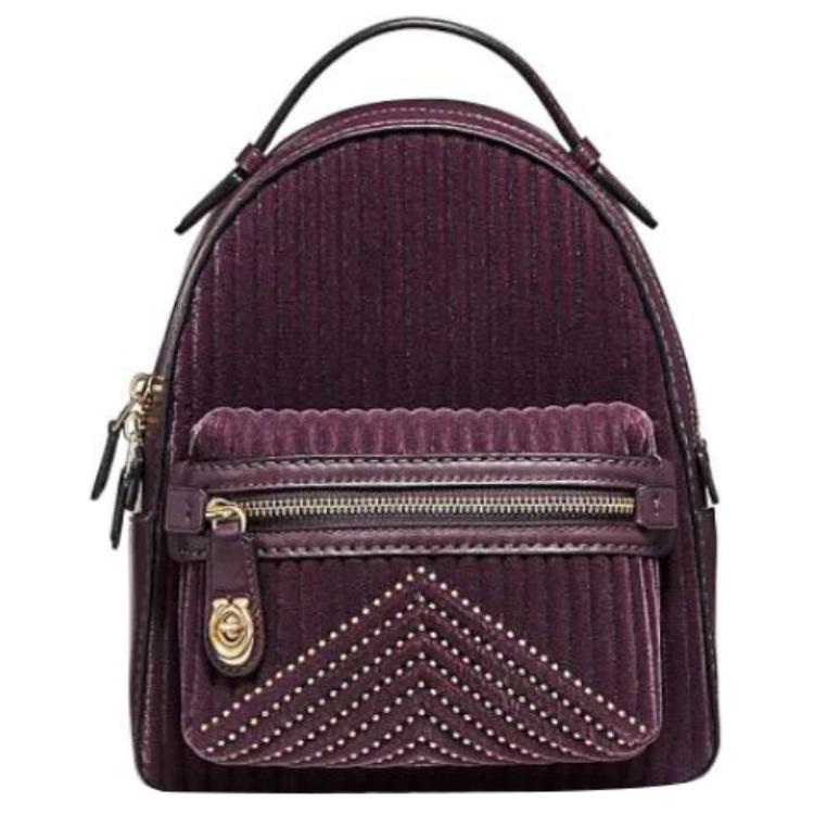 Campus Velvet с замшевой спинкой из телячьей кожи рюкзак среднего размера женский фиолетовый COACH
Campus Velvet с замшевой спинкой из телячьей кожи рюкзак среднего размера женский фиолетовый COACH