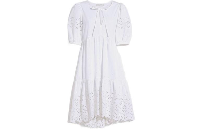 Платье с короткими рукавами женское белое Coach
Платье с короткими рукавами женское белое Coach