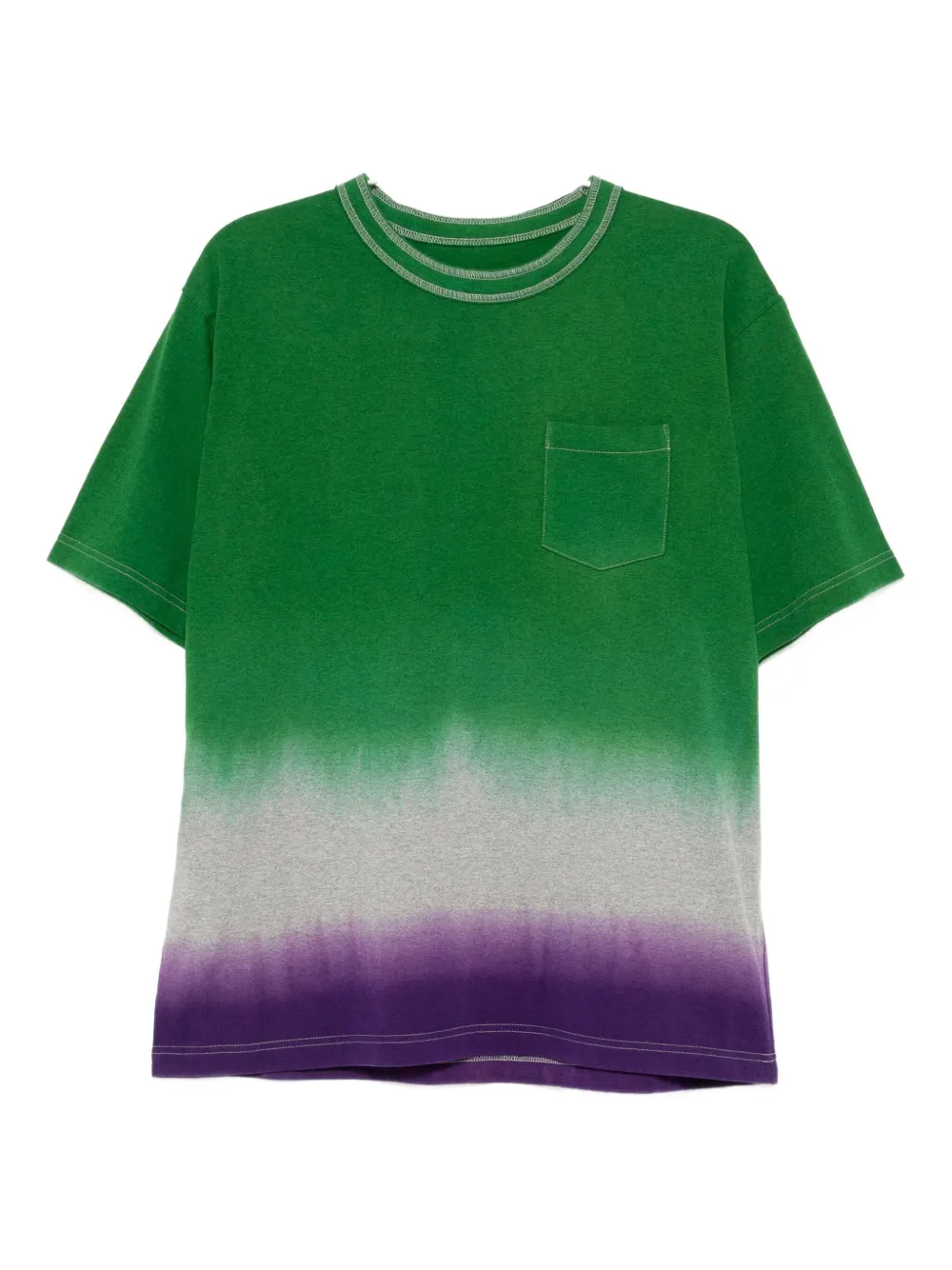 Футболка с градиентом SACAI, зеленый
Футболка с градиентом SACAI, зеленый