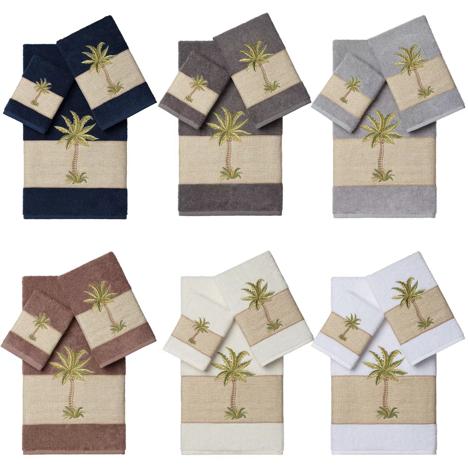 Linum Home Textiles Colton Набор украшенных банных полотенец из 3 предметов, темно-серый
Linum Home Textiles Colton Набор украшенных банных полотенец из 3 предметов, темно-серый