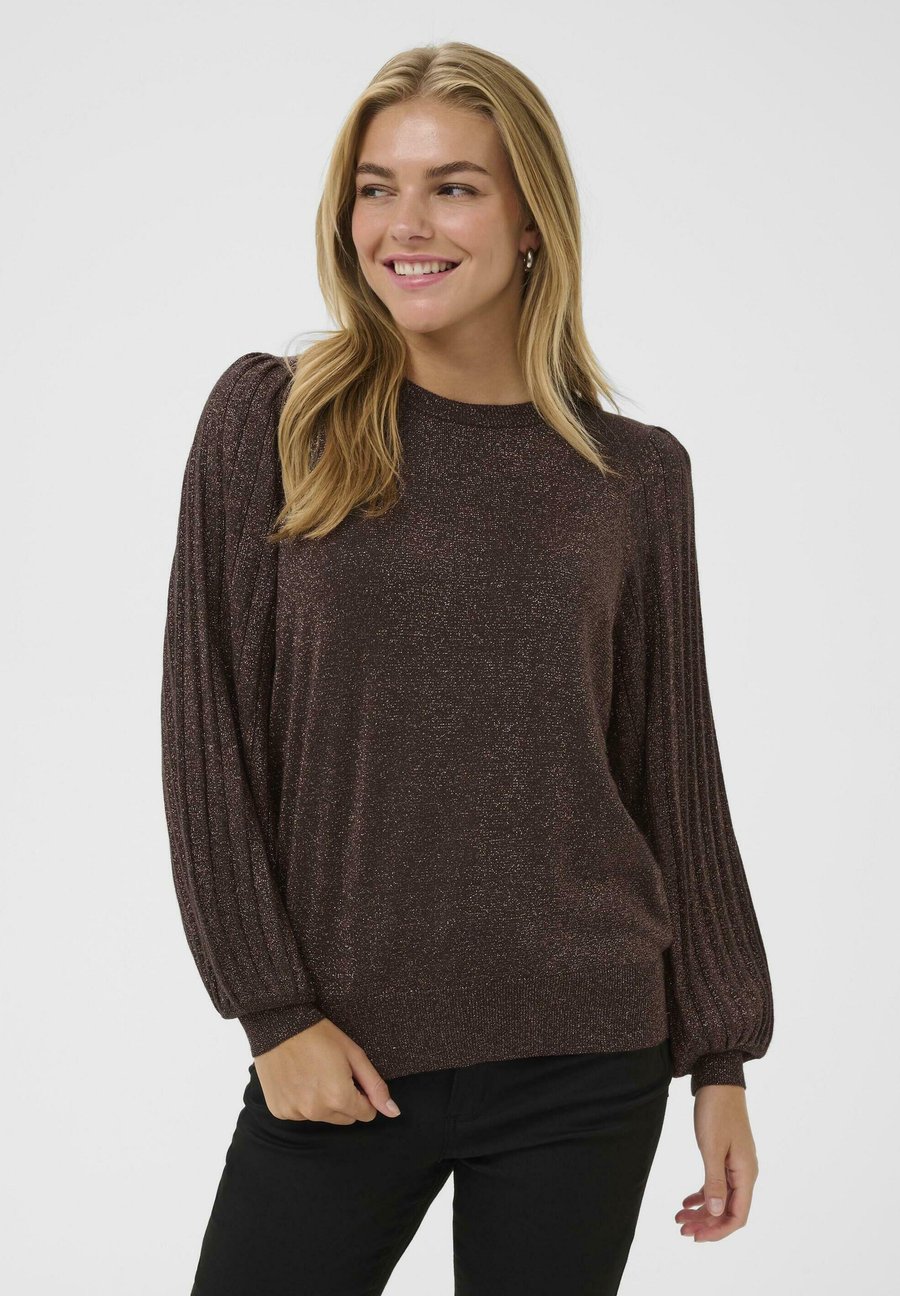Джемпер Kaffe KAREGINA PLEAT LS PULLOVER GLITTER, Black Coffee/Dark Brown
Джемпер Kaffe KAREGINA PLEAT LS PULLOVER GLITTER, Black Coffee/Dark Brown