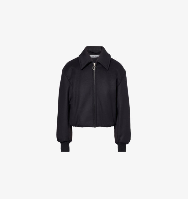 Утепленная куртка-бомбер Owelle из фетра с добавлением шерсти Acne Studios, черный
Утепленная куртка-бомбер Owelle из фетра с добавлением шерсти Acne Studios, черный