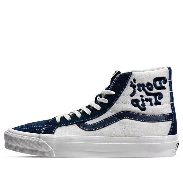 Кроссовки free & easy x og sk8-hi lx 'don't trip - dress blues' Vans, синий 
Кроссовки free & easy x og sk8-hi lx 'don't trip - dress blues' Vans, синий