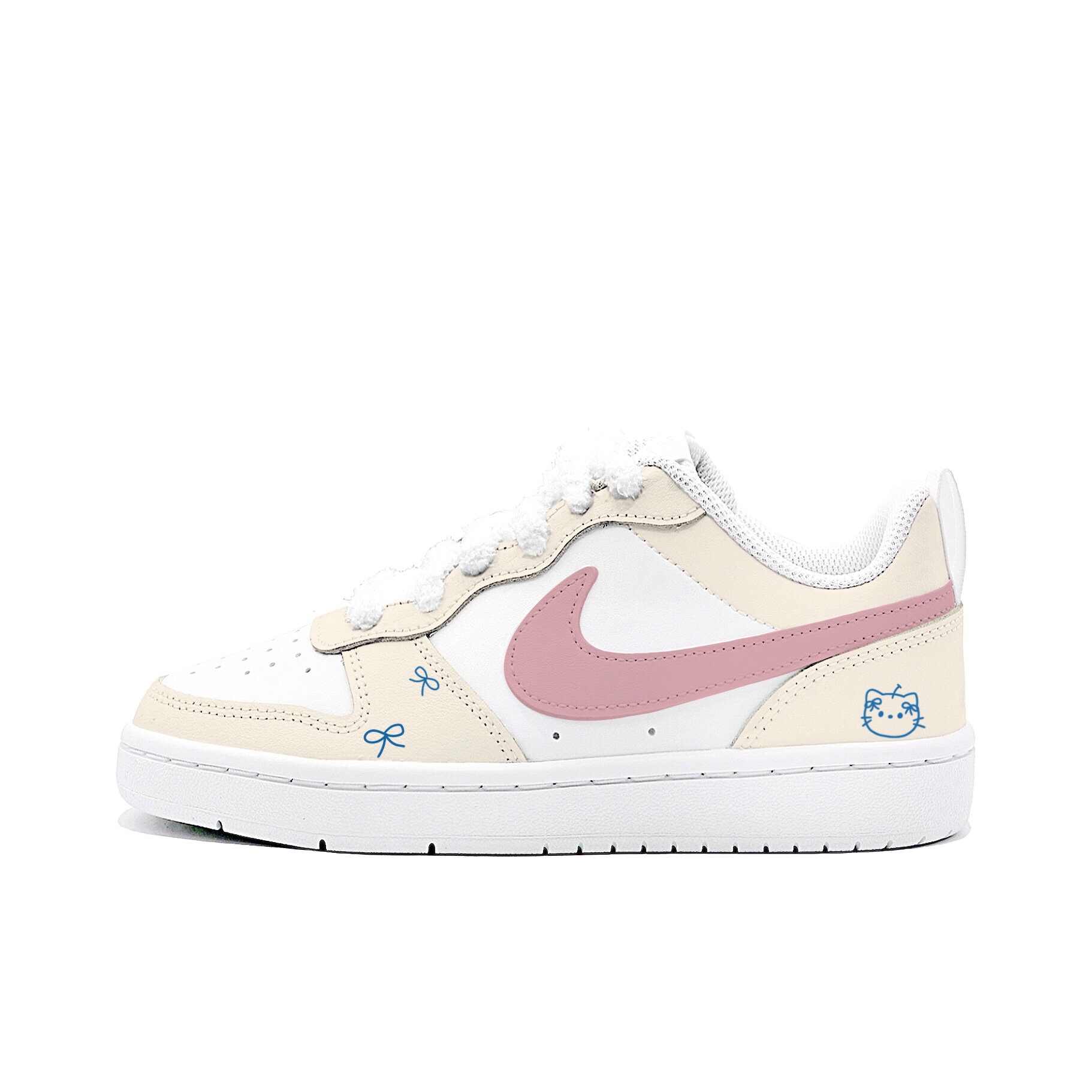 Nike Court Borough Apple Meow, Gabee Manufacturing Low top детские скейтерские кроссовки бежевые Unisex
Nike Court Borough Apple Meow, Gabee Manufacturing Low top детские скейтерские кроссовки бежевые Unisex